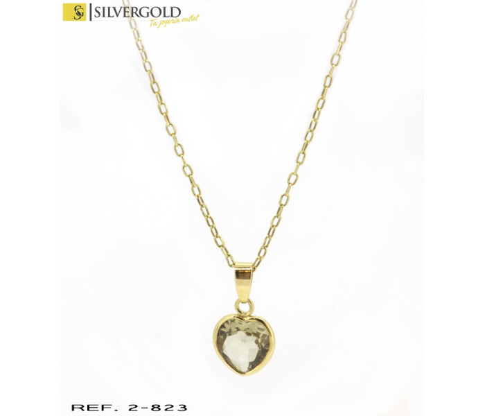 1-2-823-1-Cadena Forzada de oro 18Kt.