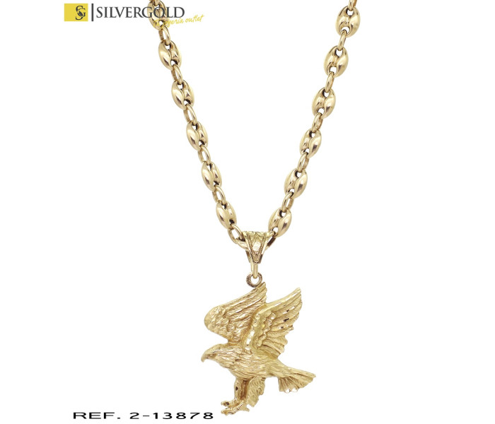 1-2-13878-1-Cadena y colgante oro 18Kt.