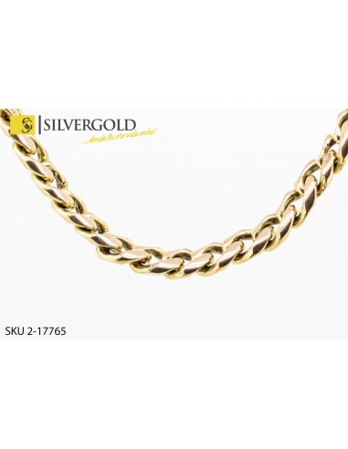 1-2-17765-1-Pulsera estilo Cubana. Oro 18 kt.