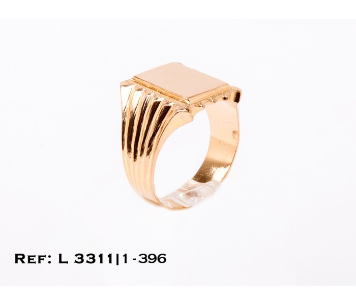 1-1-396-1-SelloT21 rectangular con brazos gallonados . L3311..