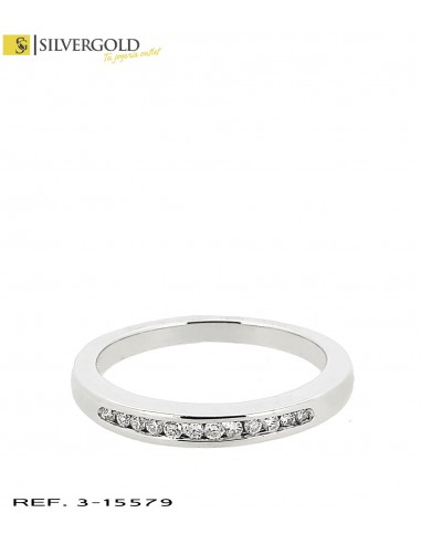 1-3-15579-1-DIA-Anillo oro blanco 18Kt. con diamantes