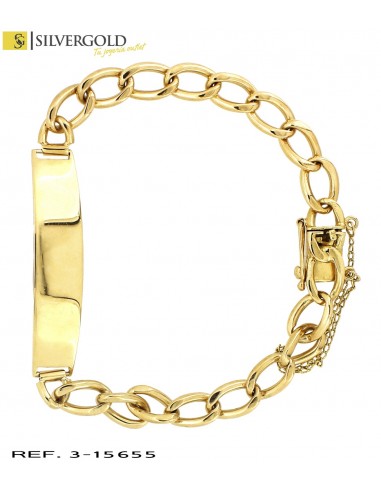 1-3-15655-1-Esclava oro 18Kt. eslabón clásico