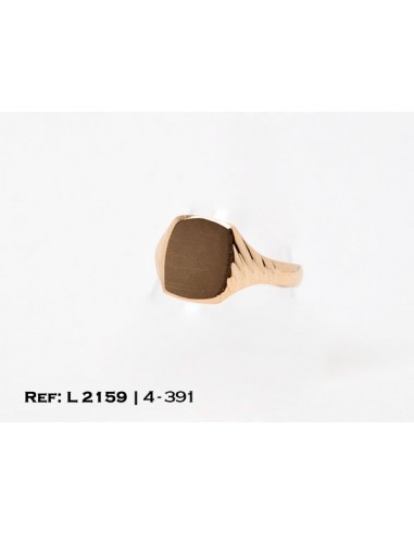 1-4-391-3-Anillo tipo sello cuadrado con brazos gallonados
