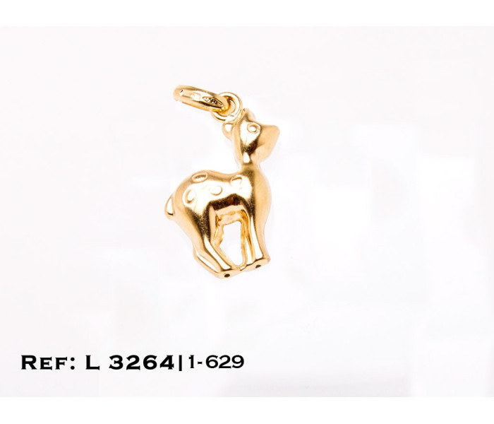 1-1-629-1-Colgante Bambi (3 cm x 1.5 cm) L3264