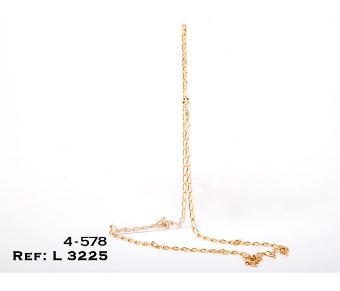 1-4-578-2-Cadena estilo Bilbao en oro 18 Kt, Contraste 750
