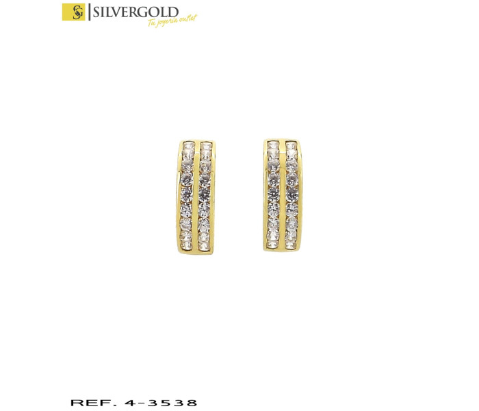 1-4-3538-1-pendientes con fila doble piedras tipo circonita