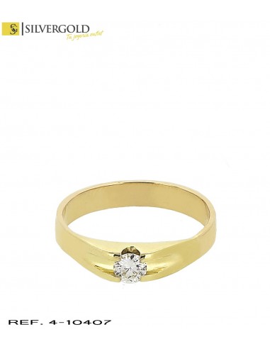 1-4-10407-1-DIA-Solitario oro 18Kt. con diamante