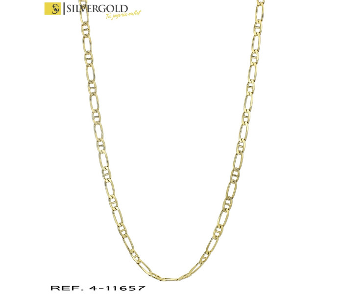 1-4-11657-1-Cadena oro 18Kt. alternada