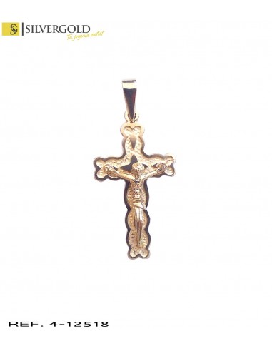 1-4-12518-1-Colgante oro 18Kt. cruz