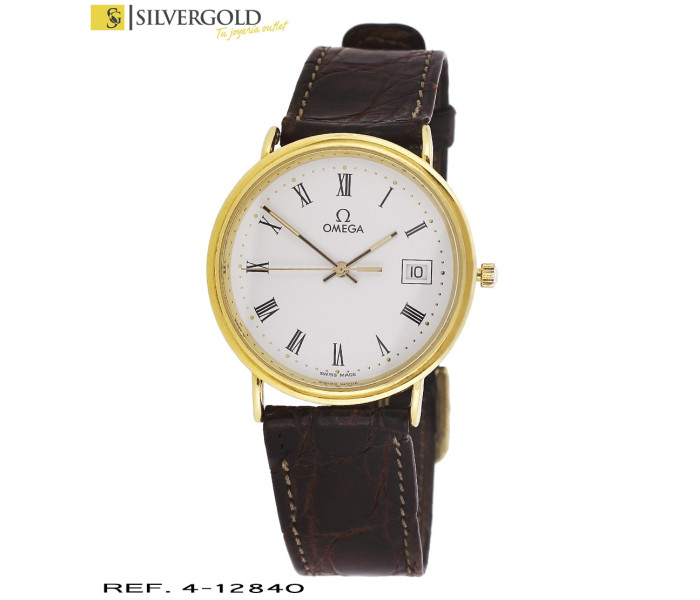1-4-12840-1-Reloj oro 18Kt. marca omega