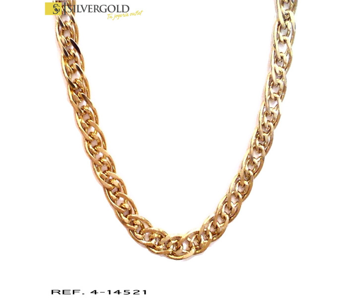 1-4-14521-1-Cadena oro 18Kt. tipo love