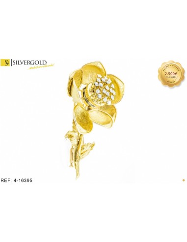 1-4-16395-1-DIA-BROCHE EN FORMA DE FLOR CON DIAMANTES