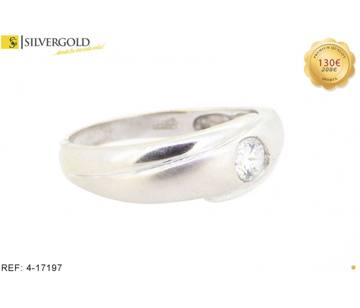 1-4-17197-1-Anillo oro blanco con piedra blanca
