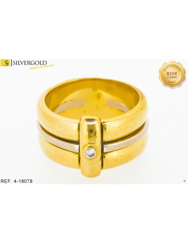 1-4-18078-1-DIA-Anillo bicolor 3 aros con chispita blanca
