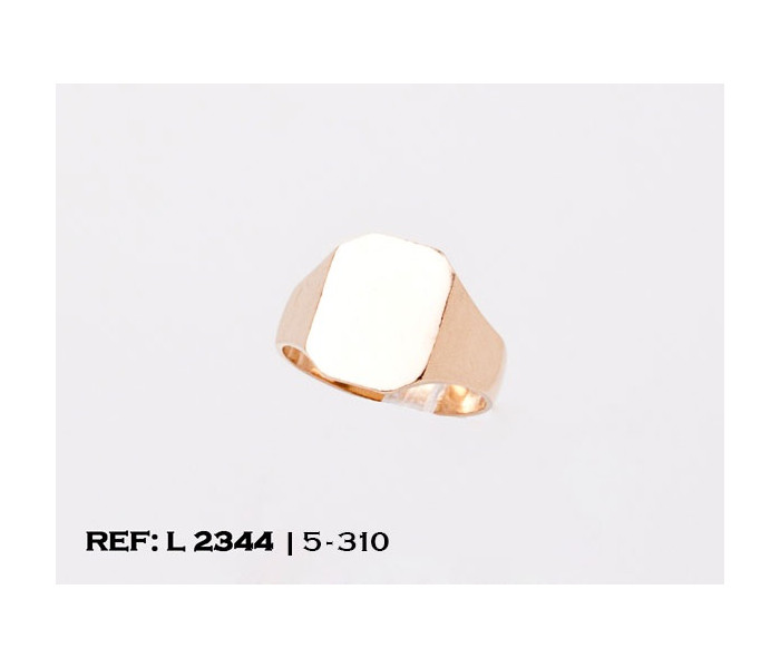 1-5-310-2-Sello oro 18Kt. octogonal L2344