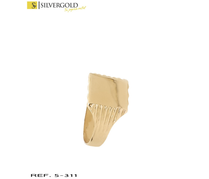 1-5-311-1-Sello oro 18Kt. infantil labrado L2855