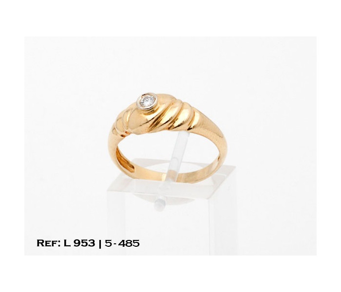 1-5-485-1-DIA-ANILLO SOLITARIO PIEDRA BLANCA L953