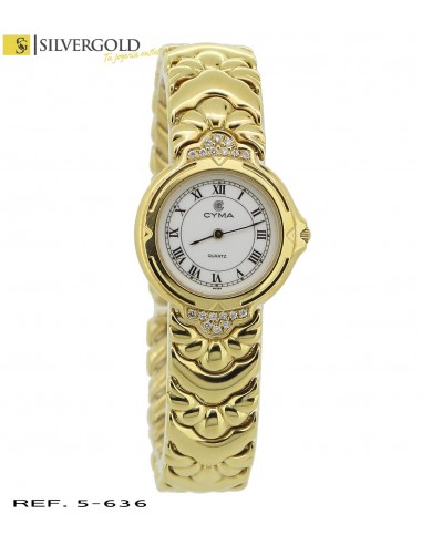 1-5-636-2-Dia-Reloj de señora Cyma con diamantes en asas Ref. 5313068 L3808