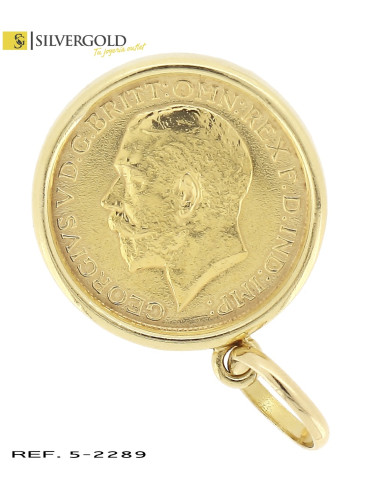 1-5-2289-1-Colgante moneda Georgius 1913 22K