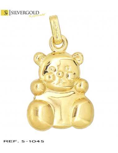 1-5-1045-2-Colgante oso mate brillo