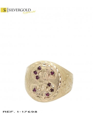 1-1-17698-1-Sello oro 18Kt. con el símbolo del 