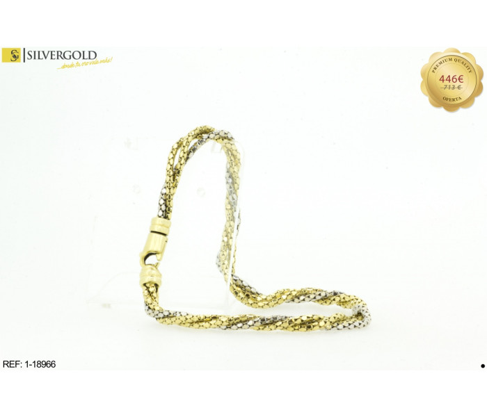 1-1-18966-1-Pulsera tipo cordón fantasia a dos oros