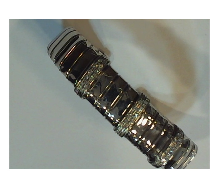 1-1-20182-1-DIA-BRAZALETE ABIERTO EN ORO BLANCO CON BRILLANTES